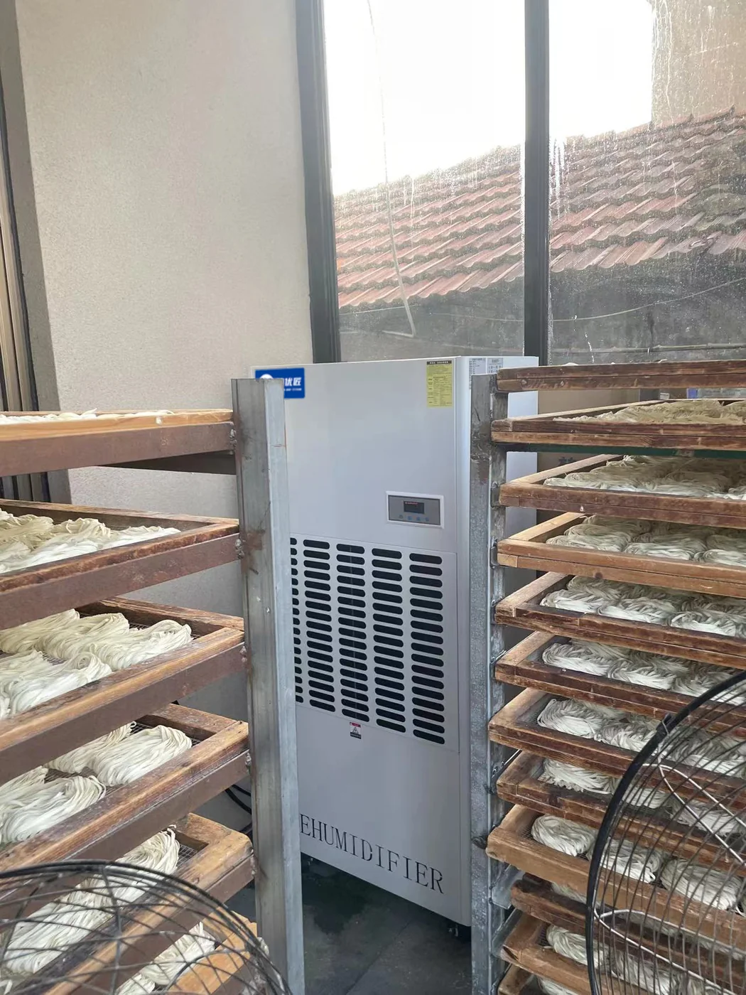 挂面、板面与细面DY156、DY240、DY480 烘干除湿机现场
